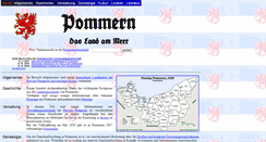 Desktop Screenshot of hinterpommern.de
